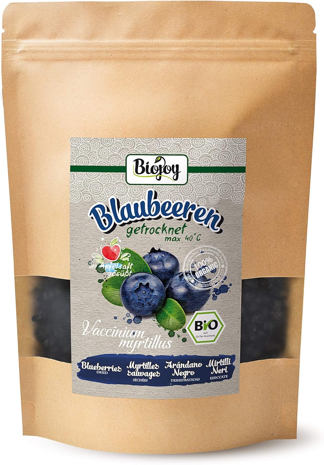 integratore di mirtilli rossi per le persone