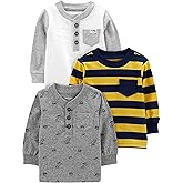 Simple Joys by Carter's Boys 3-Pack Long Sleeve Shirts