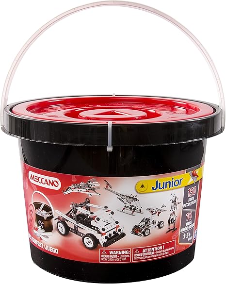 meccano 150 piece bucket