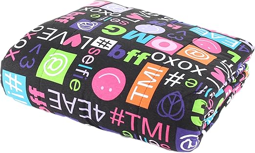 Amazon Com Gilbin 100 Cotton Jersey Knit Comforter Twin Size