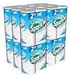 Sparkle Paper Towels, 24 Giant Plus Rolls, Pick-A-Size, White