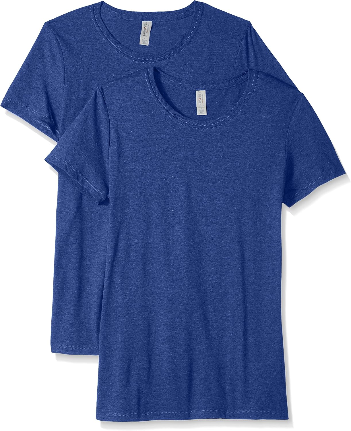 Jerzees Women's Tri-Blend T-Shirt (2-Pack) at  Women’s Clothing store
