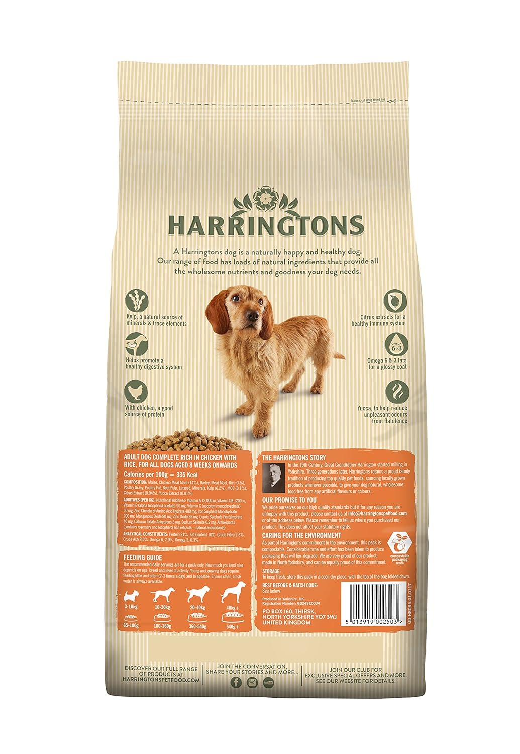 harringtons lamb and rice