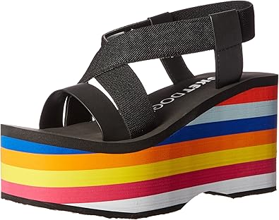 rocket dog rainbow flip flops