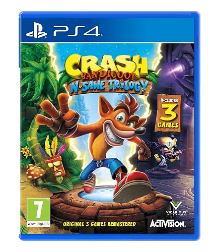 #1 — Crash Bandicoot N. Sane Trilogy (PS4)