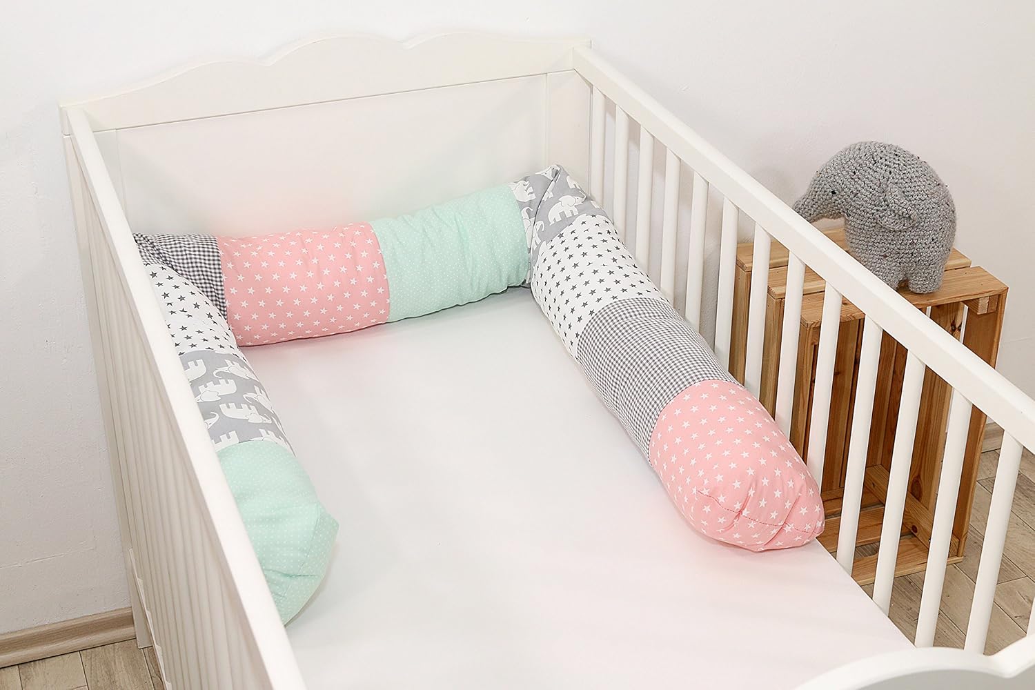 snake pillow bed bumper