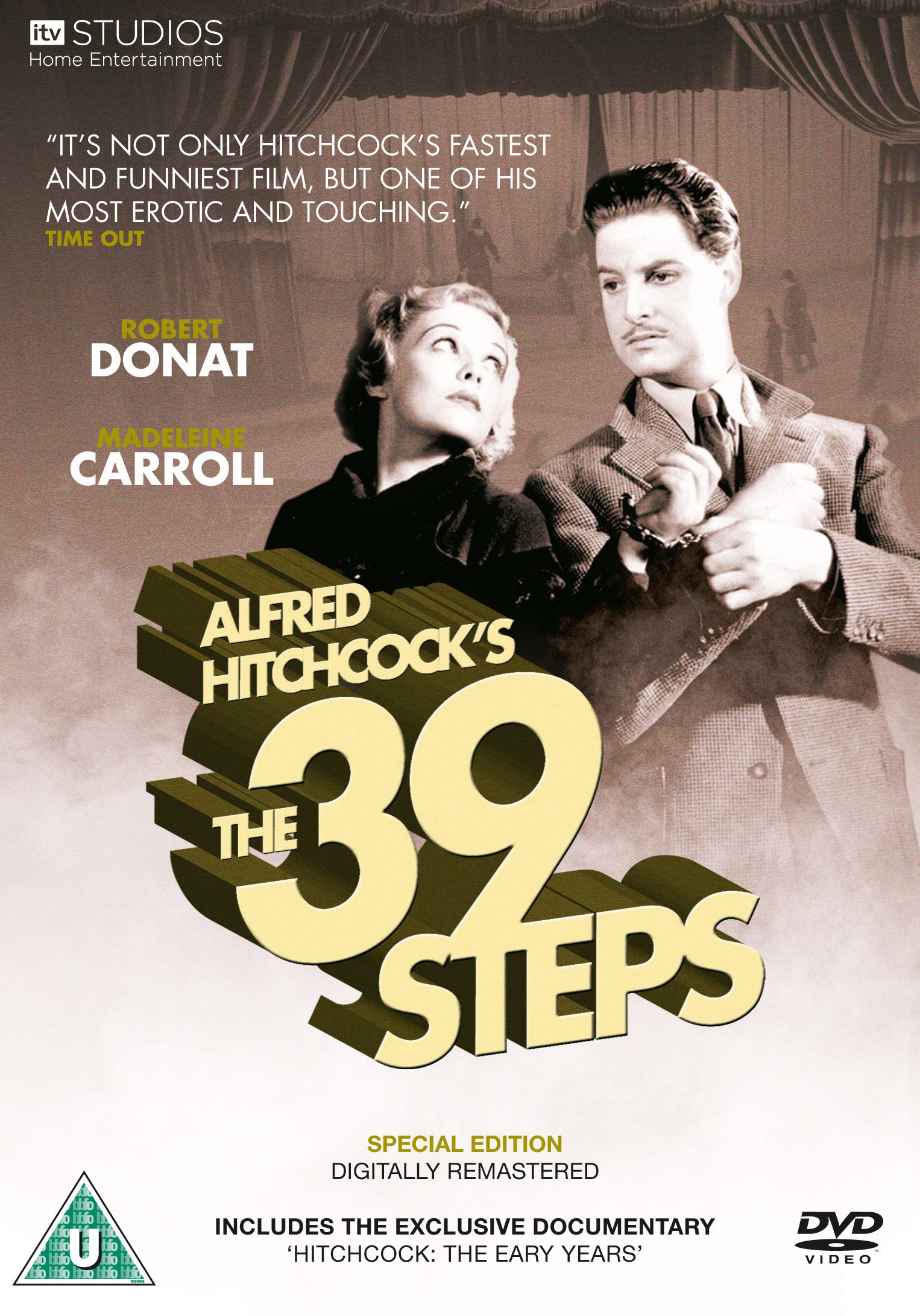 The 39 Steps [DVD][1939 version starring Robert Donat]