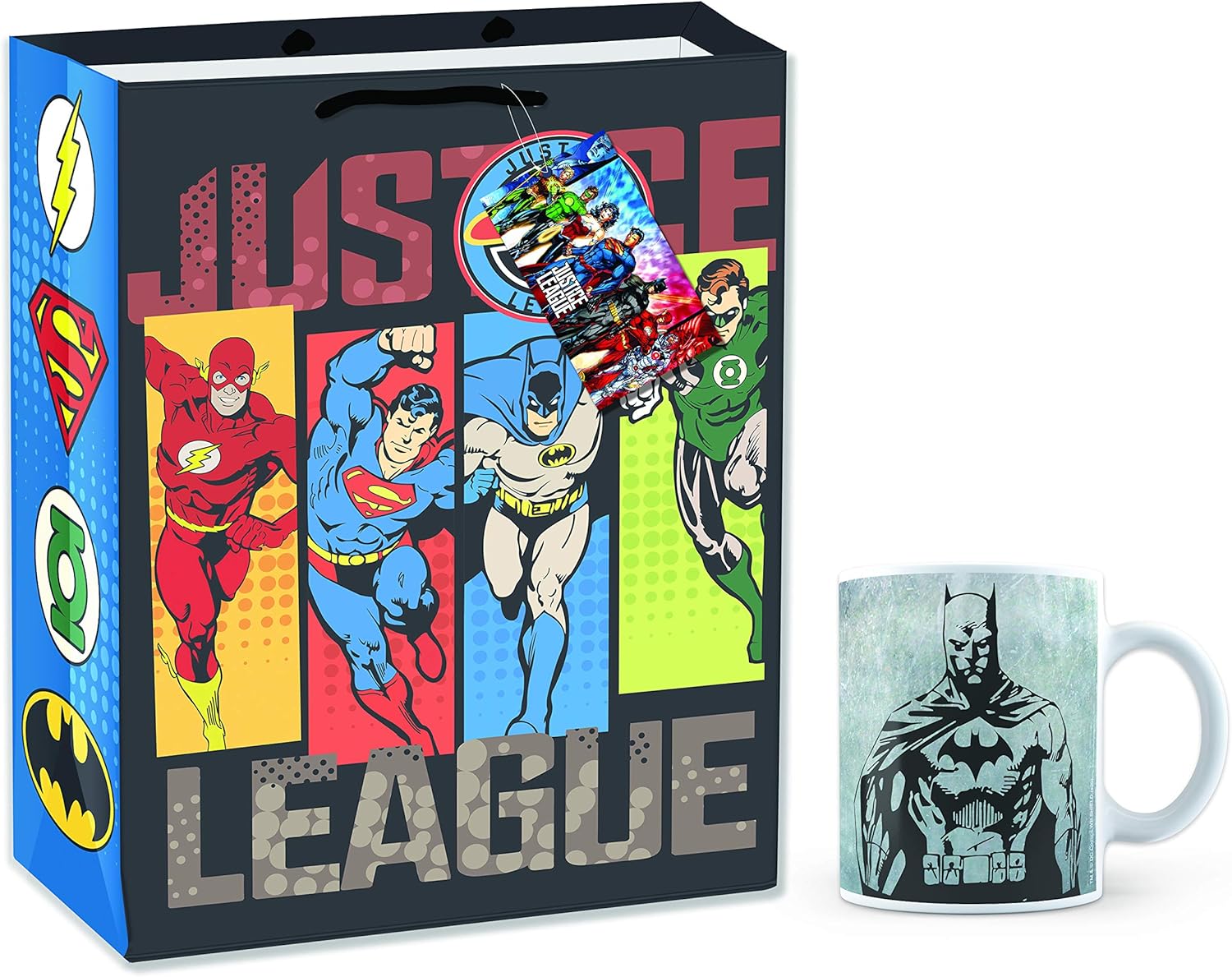 Buy MCSID RAZZ DC Comics Design of Grunge Batman Coffee Mug Gift with