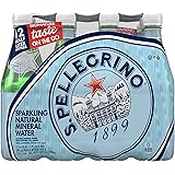 S.Pellegrino Sparkling Natural Mineral Water, Plastic Bottles, 16.9 Fl Oz (Pack of 12)