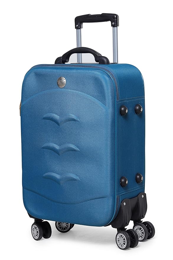 Buy Verage Nairobi 57 cms Blue Cabin/Carryon Trolley Detachable 8