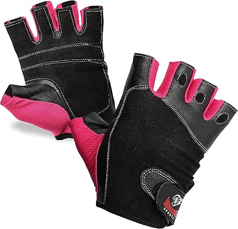gym gloves pink