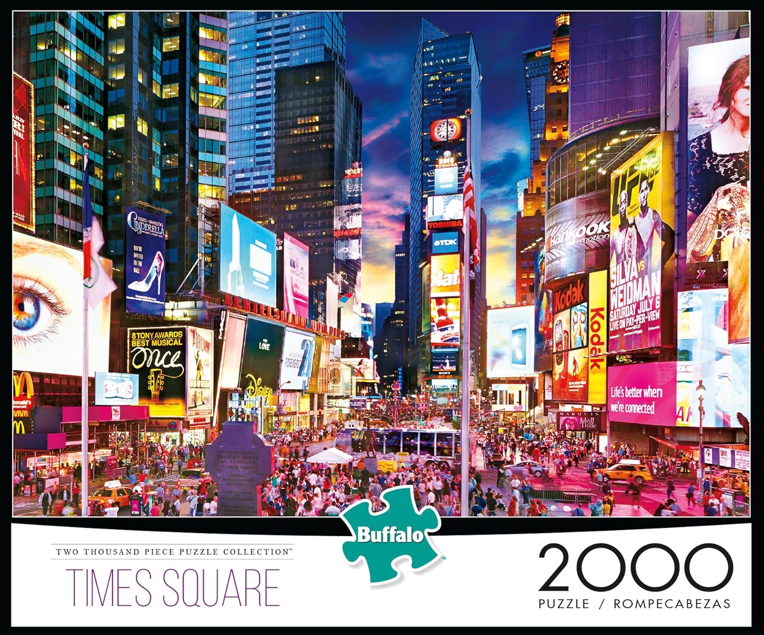 Buffalo Games Times Square 2000 Piece Jigsaw Puzzle eBay