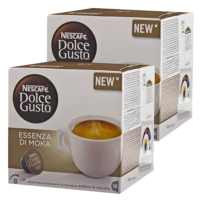Nescafé Dolce Gusto, 32, Coffee, Cafe, Essenza Di Moka Coffee Capsule