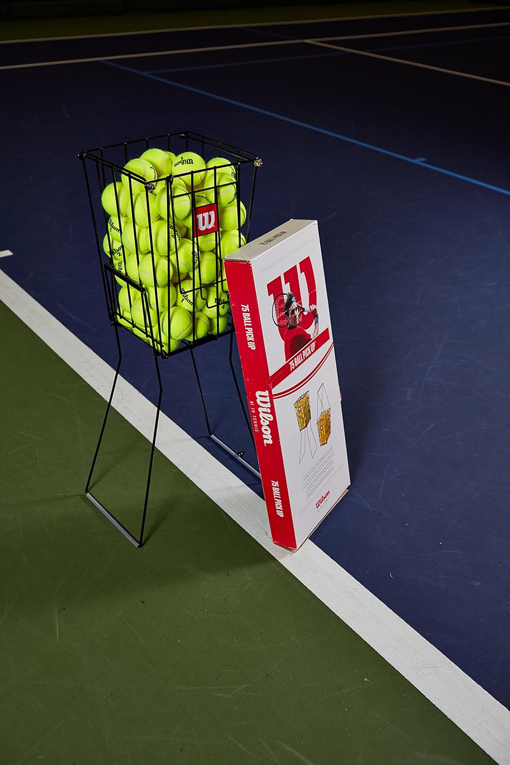 Wilson Tennis Ball Pick Up Hopper : Sports & Outdoors