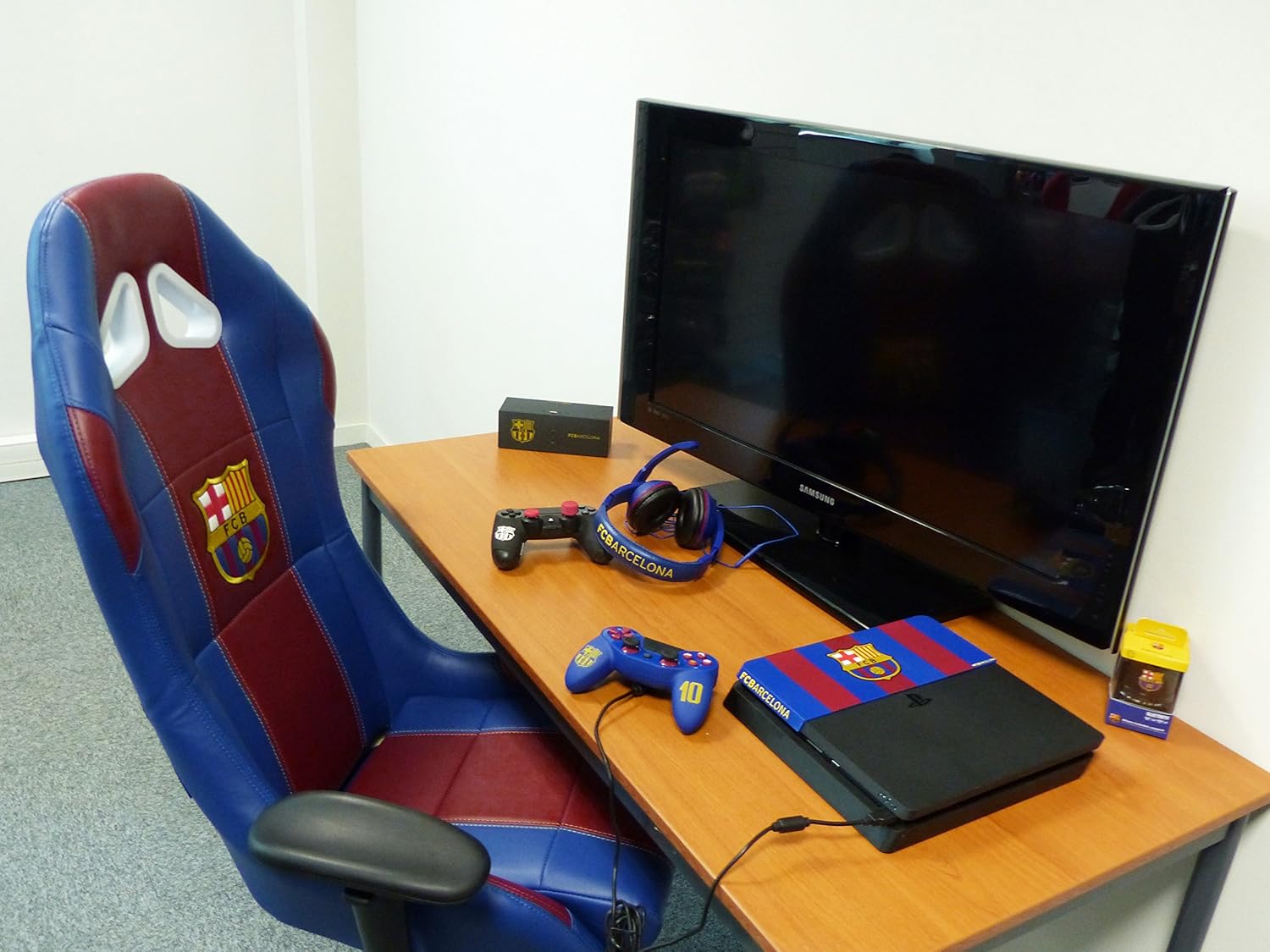 fc barcelona gaming chair