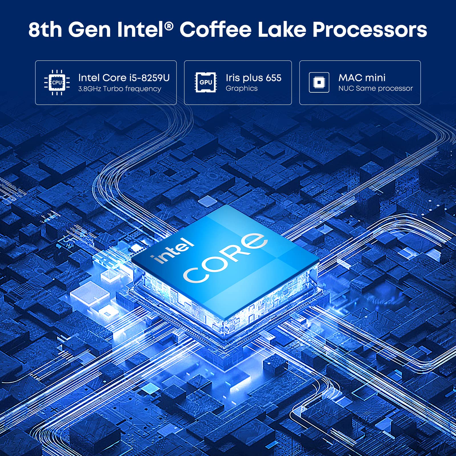 Mua CHUWI CoreBox Mini PC, Windows 10 Mini Desktop Computers with Core ...