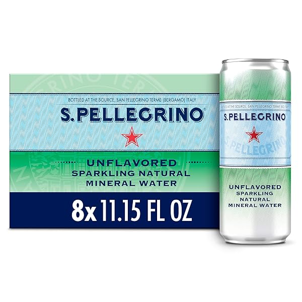 S.PELLEGRINO SPARKLING NATURAL MINERAL WATER, 11.15 FL OZ...