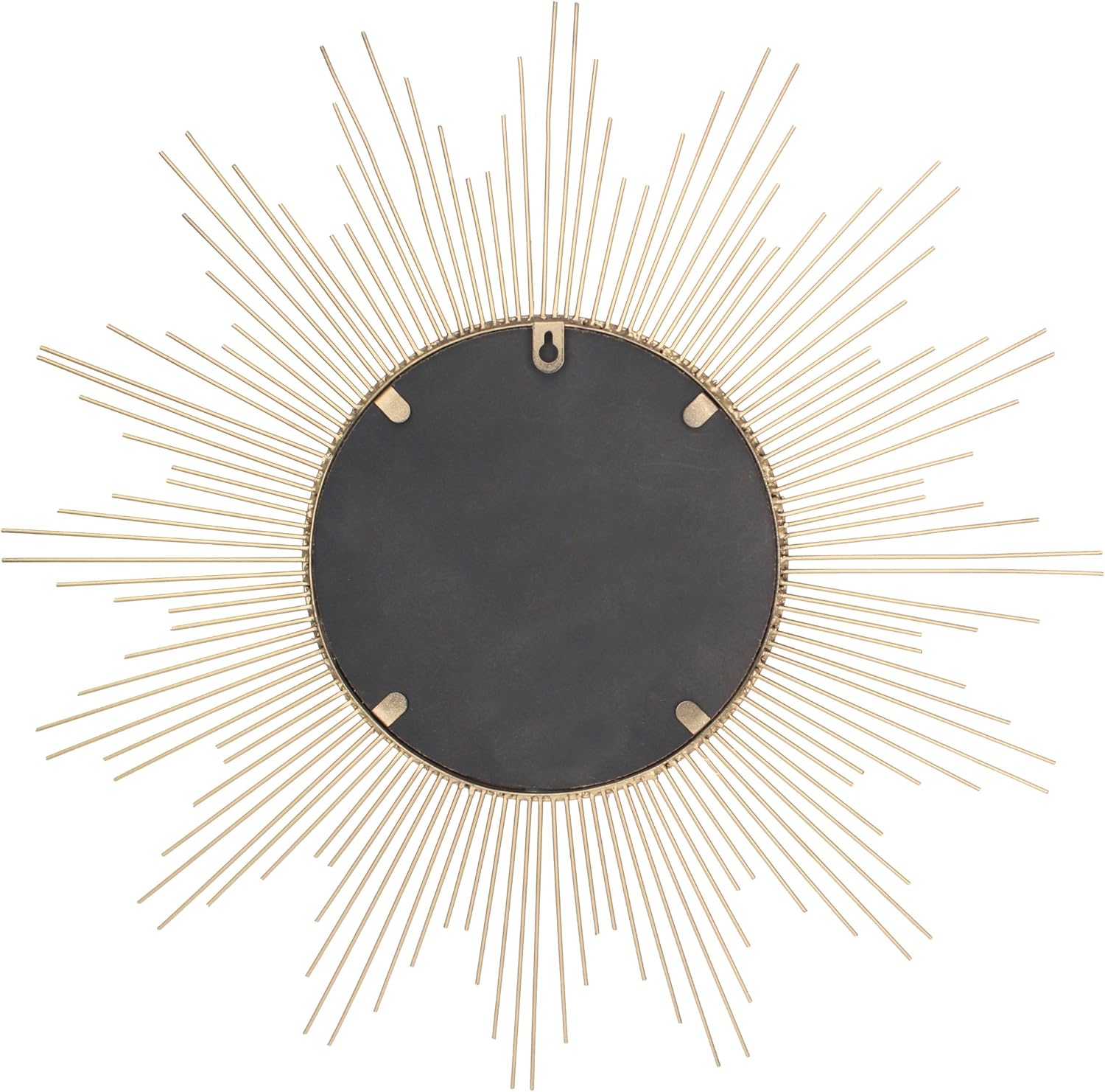 Stonebriar Sunburst Wall mirror, 24 Inch, Gold: Home & Kitchen