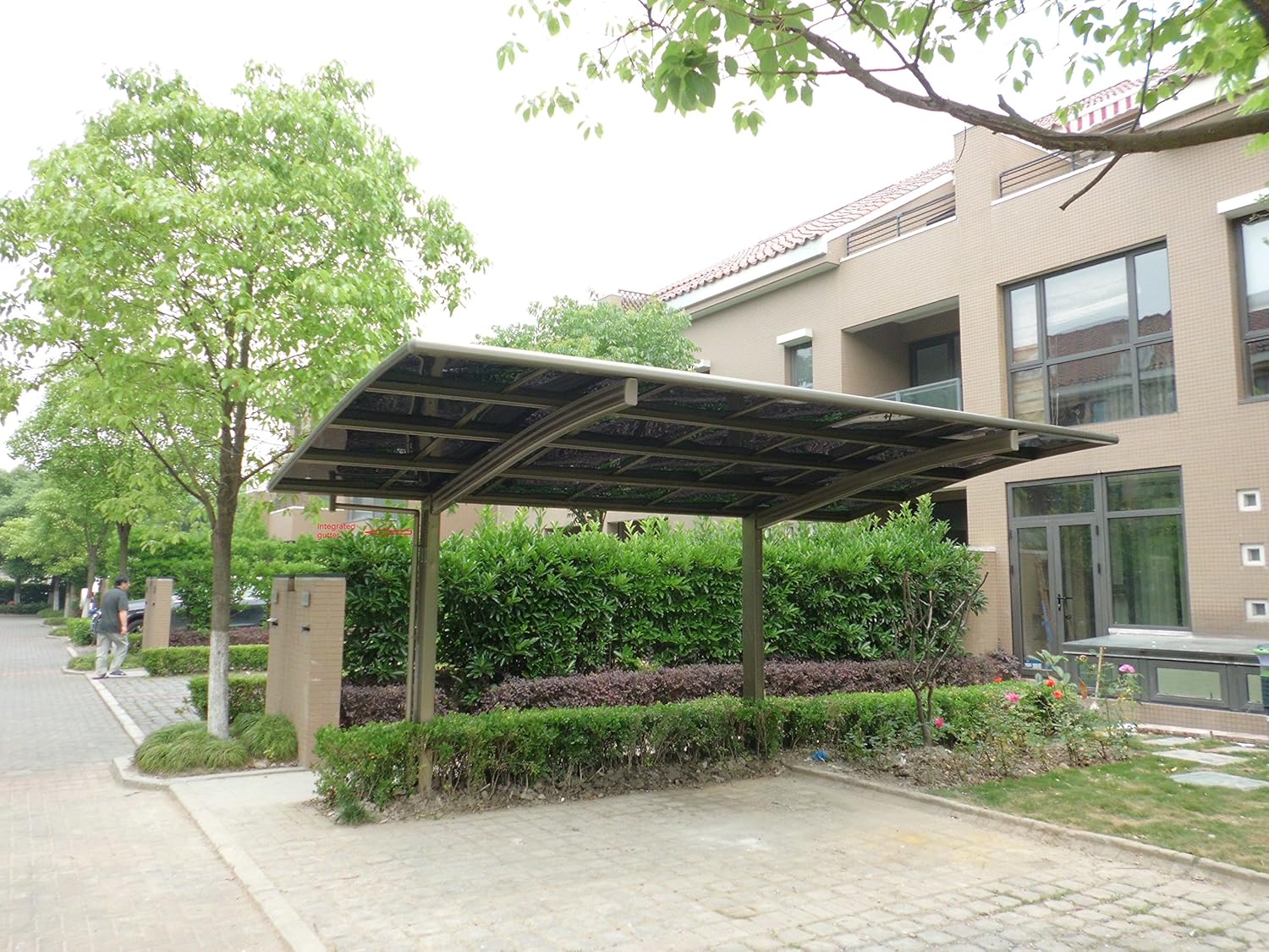 Amazoncom 10 X 20 Metal Carport Tent Shelter Attached Carport