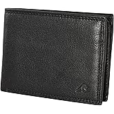 ASAD Genuine Leather Wallet for Men | Slim, Stylish Leather Double Stitched RFID Blocking Bifold Stylish | Bifold Wallet With 8 Card Slot | Gift for Him | Black