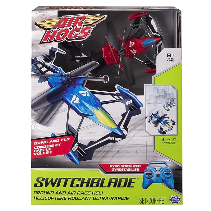 Spin Master 6033612 - Air Hogs - Switchblade farblich sortiert