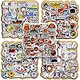 300pcs Assorted Sports Stickers for Water Bottles - 5 Theme Sports Stickers Include Volleyball Soccer Basketball Baseball Softball, Vinyl Waterproof Sports Stickers Bulk for Kids Boy