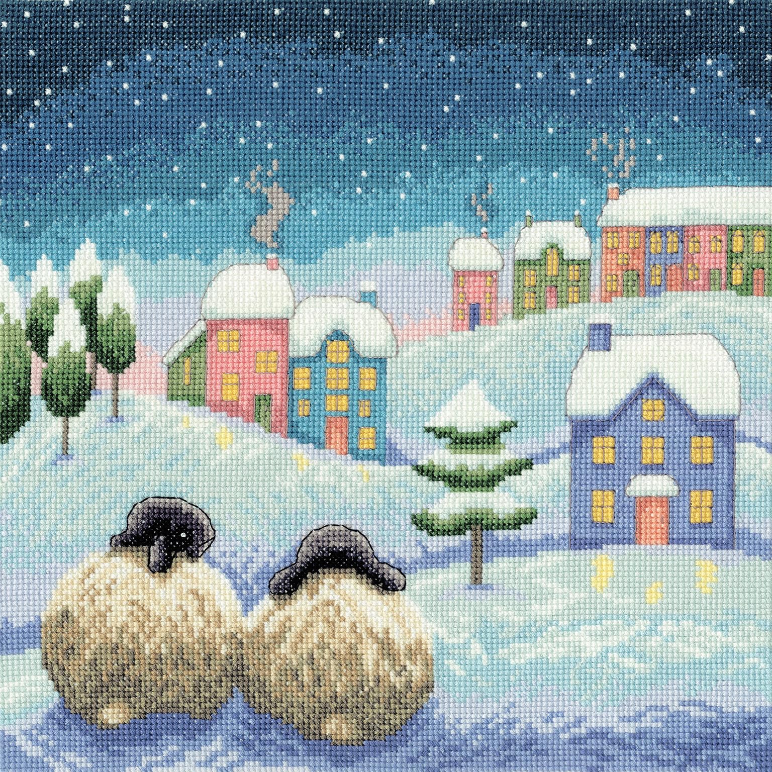 Bothy Threads Counted Cross Stitch Kit - There's Snow Place Like Home