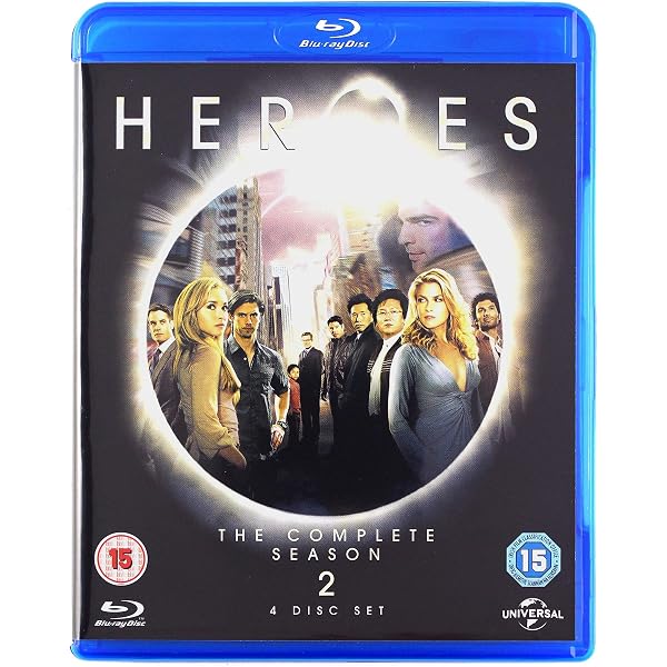 Heroes: The Complete Series - Seasons 1-4 Box Set [Blu-ray
