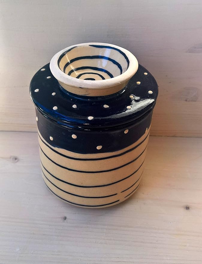 französische Wasserbutterdose 'sombra' für 150g Butter in holländle