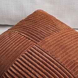 Fancy Homi 2 Packs Rust Boho Decorative Throw