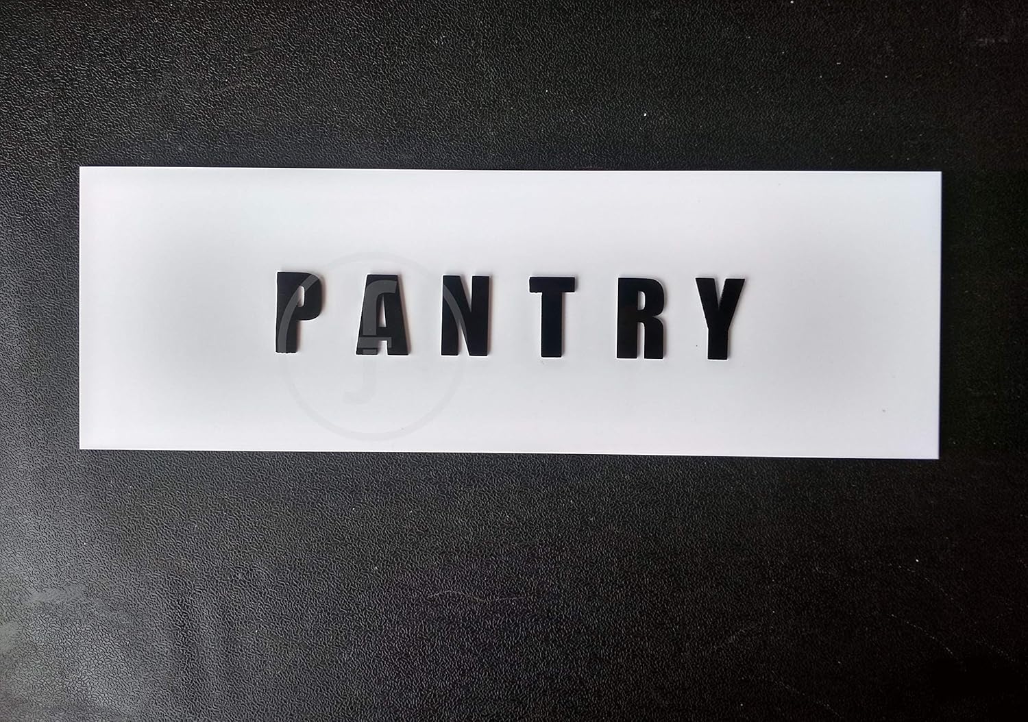 Fingerz Pantry 3d Letters Acrylic Sign Board For Homes Restaurant