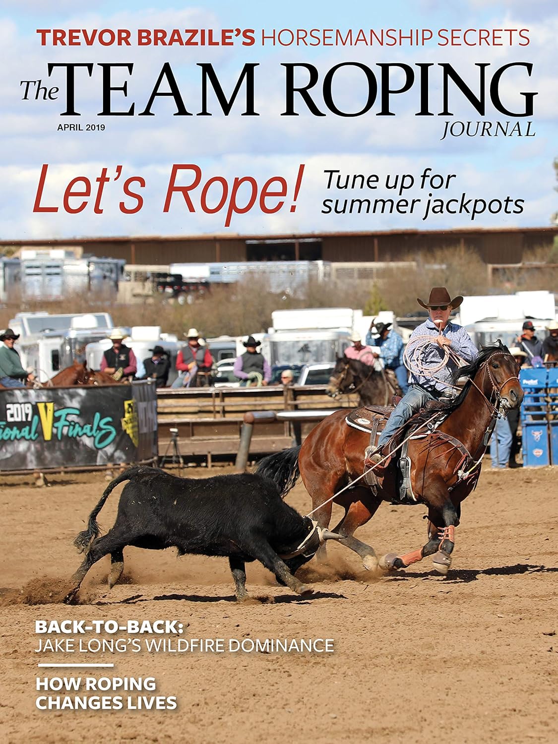 The Team Roping Journal Amazon Com Magazines