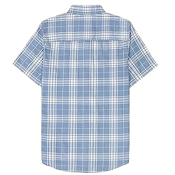 Dubinik® Mens Short Sleeve Button Down Mens Button
