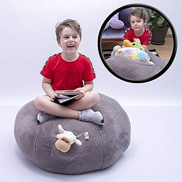 Amazon Com Kroco Luxury Edition Stuffed Animal Storage Bean Bag