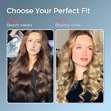 TYMO CURLPRO Automatic Rotating Curling Wand 1.25 inch Gray view 3