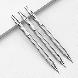 Nicpro Metal 0.9 mm Mechanical Pencils Set with