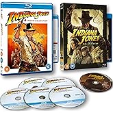 Indiana Jones: Complete Collection (5-Film set) Raiders of the Lost Ark / Temple of Doom / Last Crusade / Kingdom of the Crystal Skull / Dial of Destiny) [Blu-ray] [Region Free]