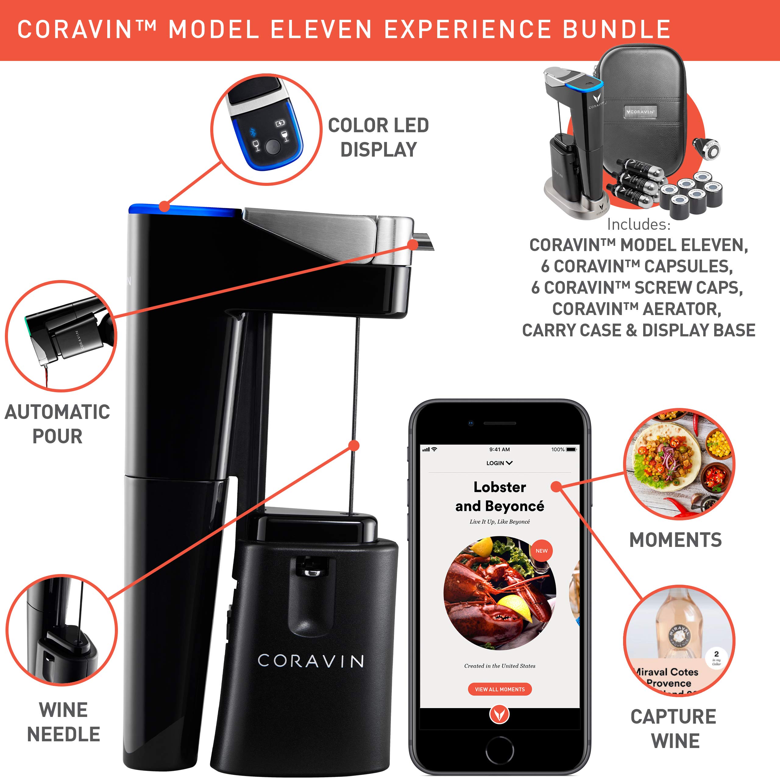 Coravin Model Eleven Fully Automatic Wine Preservation System