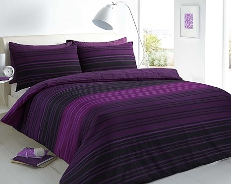 Sleep Down Bettwäsche-Set für Kingsize-Betten, Baumwolle, Violett