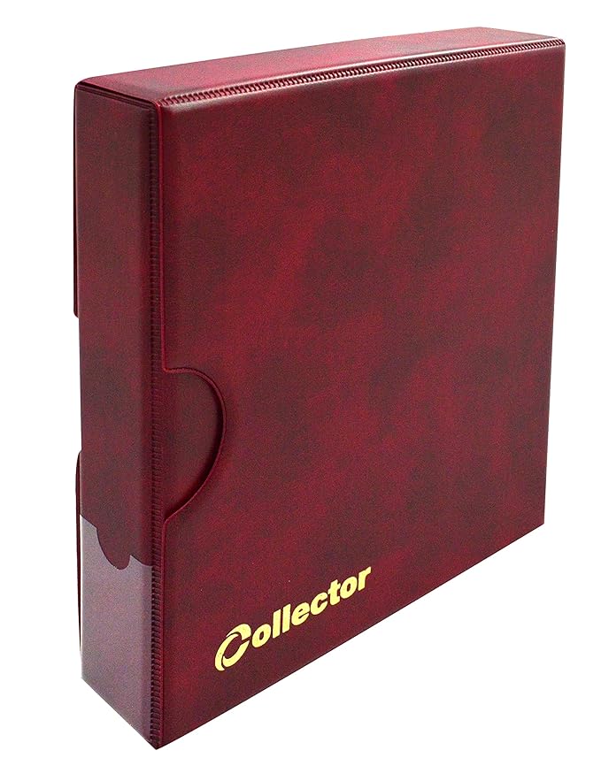 COLLECTOR Coin Album IN CASE for 221 mix sizes coins from small till