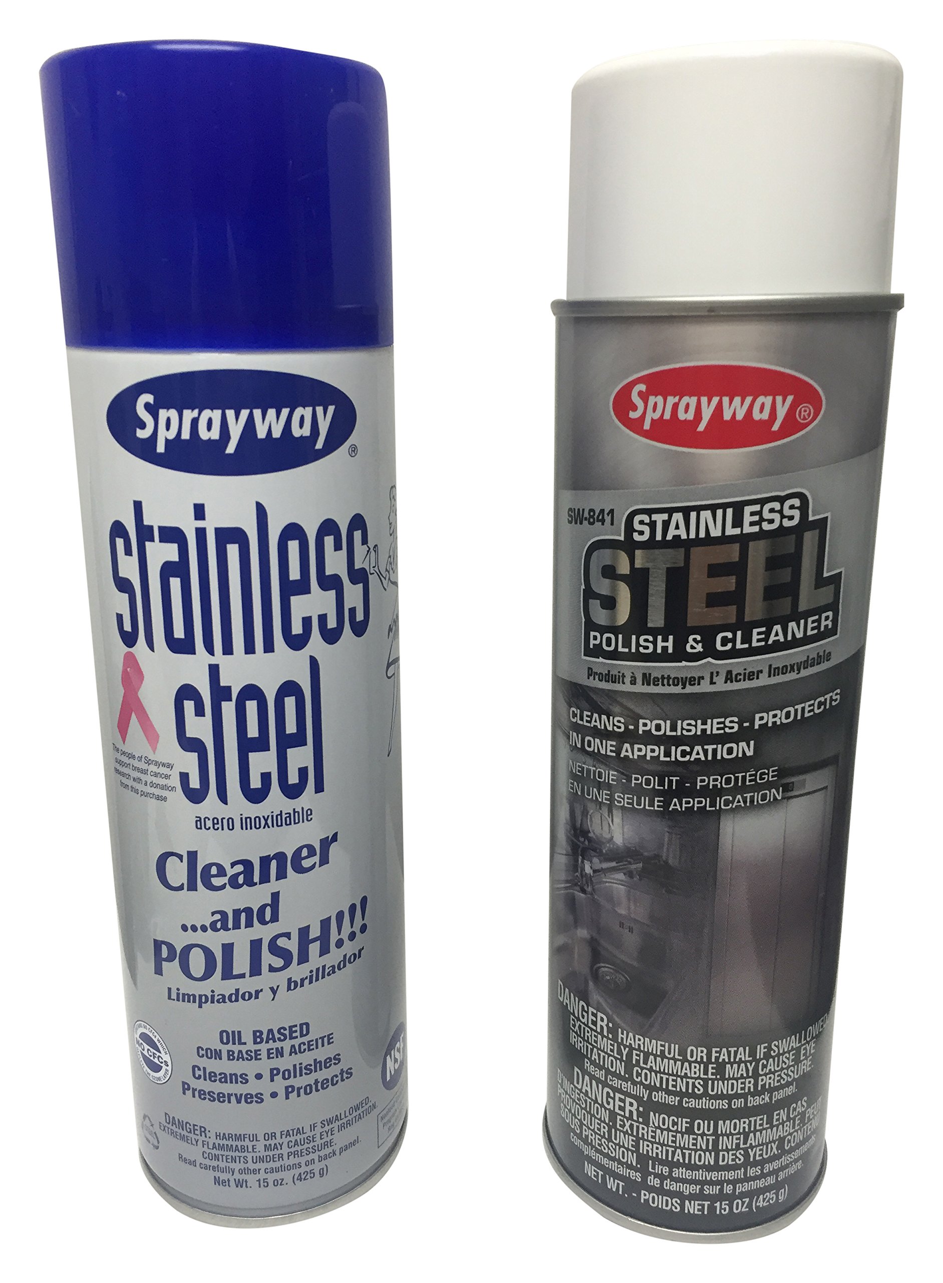 Sprayway Stainless Steel Cleaner and Polish, 15 Ounce 12