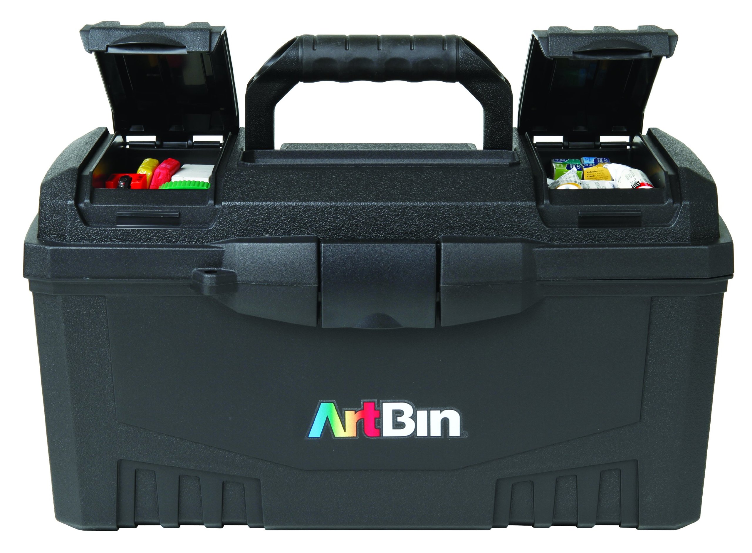 ArtBin 17Inch Twin Top Tool Box Black Art and Craft Supply Storage Container, eBay