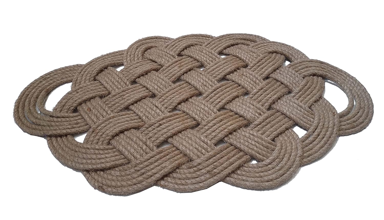 Buy EKObee Handmade Jute Rope Nautical Extra Prolonged Ocean Plait Mats
