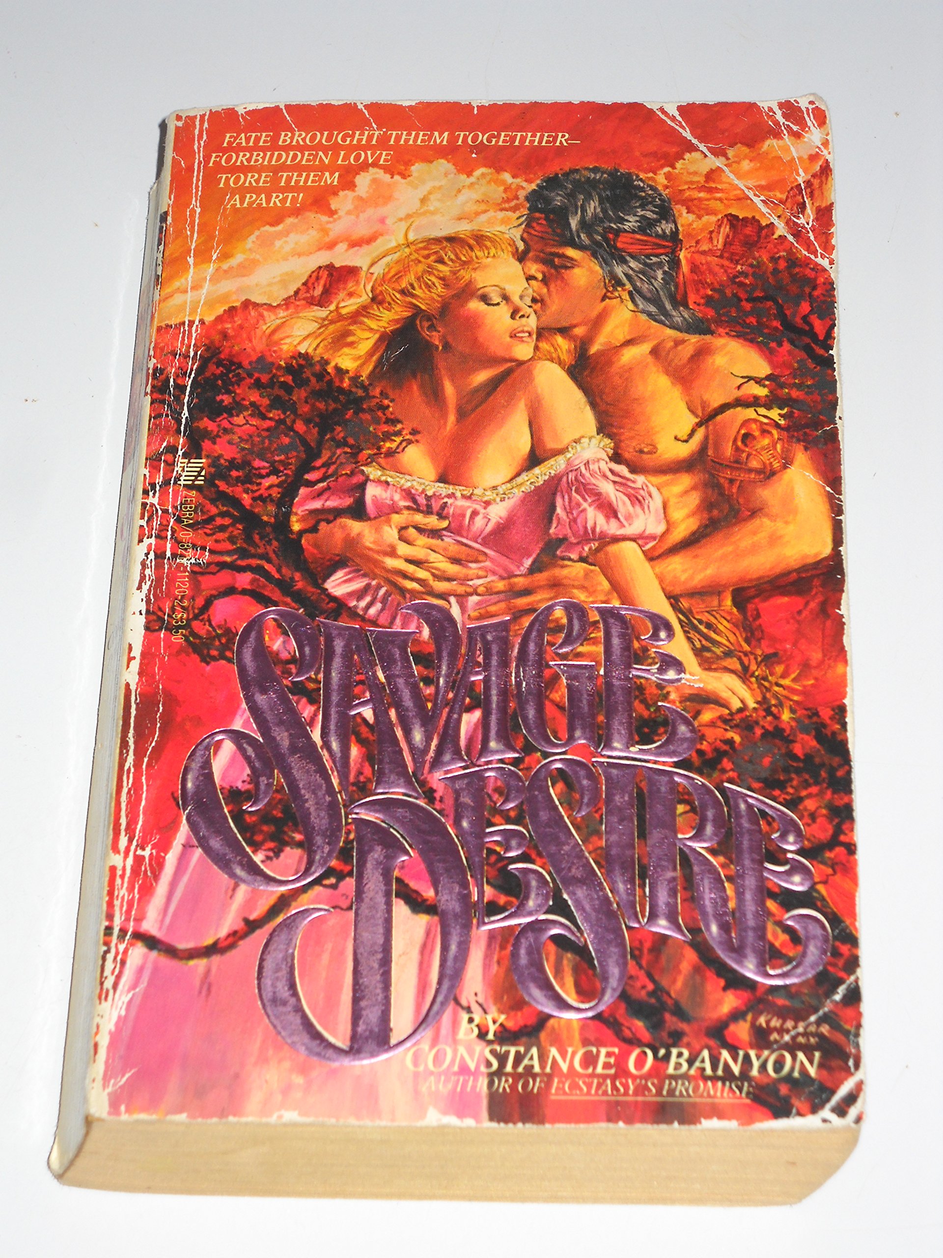 Savage Desire Constance O Banyon 9780821711200 Amazon Com Books