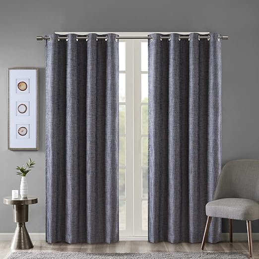 Amazon Com Sunsmart Maya Total Blackout Curtains For Bedroom Room