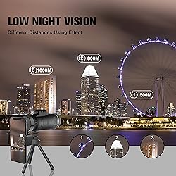 JiaSifu 40x60 High Definition Monocular Telescope