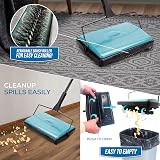 TDBS Manual Carpet Cleaner Sweeper with Detachable Cleaning Comb view 3
