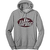 Tee Luv Men's Dr Pepper Hoodie - Lightweight Dr Pepper Hooded Sweatshirt