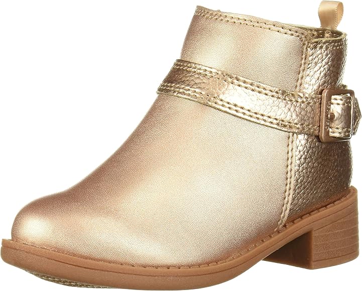 girls rose gold boots