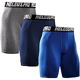 Neleus Men's 3 Pack Athletic Compression